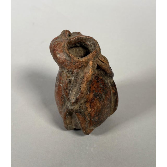 Brown Colombian Shamanic Pendant Vase For Sale - Image 8 of 8
