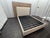 Modern Rh Lawson Fabric Panel Bed – Queen | 48" Headboard | Natural Performance Linen Weave For Sale - Image 3 of 18