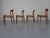 Model 75 Teak & Papercord Chairs by Niels Otto Møller for JL Møller, 1960s, Set of 4 For Sale - Image 13 of 18