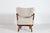 1940s Danish Art Deco Lounge Chair in Beech and Sheepskin in the style of Viggo Boesen for Fritz Hansen, 1940s For Sale - Image 5 of 18