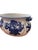 Large 1940s Blakeney Ironstone Staffordshire English Blue and White Footbath For Sale - Image 9 of 12