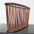 Arthur Umanoff MCM Magazine Rack Larger Walnut Oval Attributed to Arthur Umanoff for Washington Woodcraft For Sale - Image 4 of 13