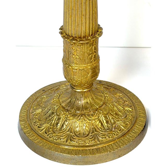 Pair Charles X Ormolu Candlesticks, France, Atrib. Pierre-François Feuchère For Sale - Image 14 of 18