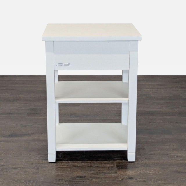 Pottery Barn Beadboard Nightstand For Sale In San Francisco - Image 6 of 9