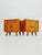 German Mid century Ash and Teak nightstands/ bedside tables BY WK Möbel , 1960s It is in good vintage condition, however,...