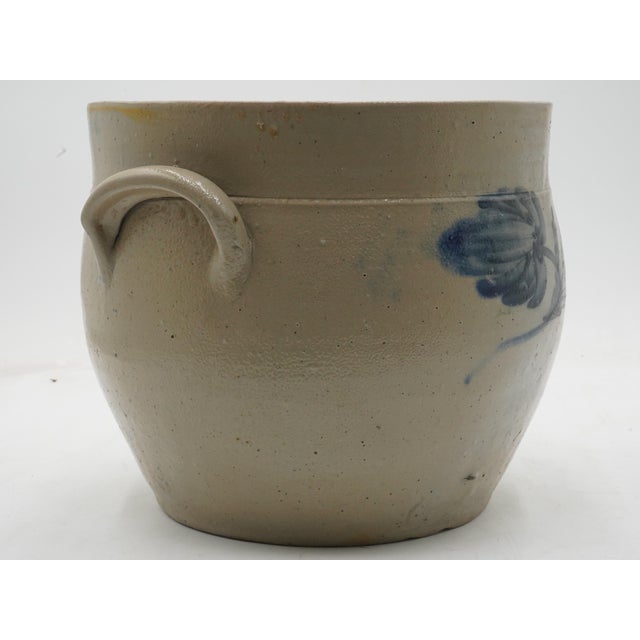 Age: Late 19th Century Details: High Quality Construction Blue Flower Design on Front Offered @ Fraction of Original...
