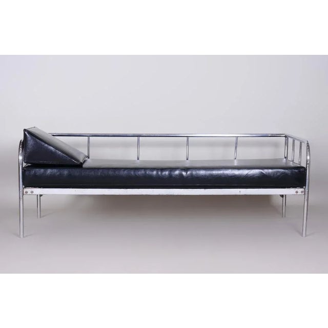 Made by Vichr & Co., a renowned Czech furniture manufacturer. This item features classic Bauhaus design elements. Elements...