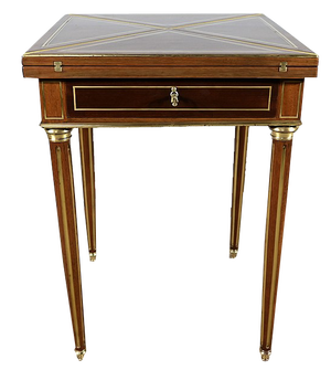 Gaming Table in Mahogany