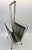 Mid-Century Modern Newspaper Rack in Chrome and Vinyl, West Germany, 1970s For Sale - Image 4 of 11