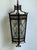 Vintage Iron and Glass Lantern For Sale - Image 15 of 17