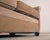 Three Seat Rolled-Arm Sofa and Ottoman in Camel Velvet Us Made For Sale - Image 12 of 18