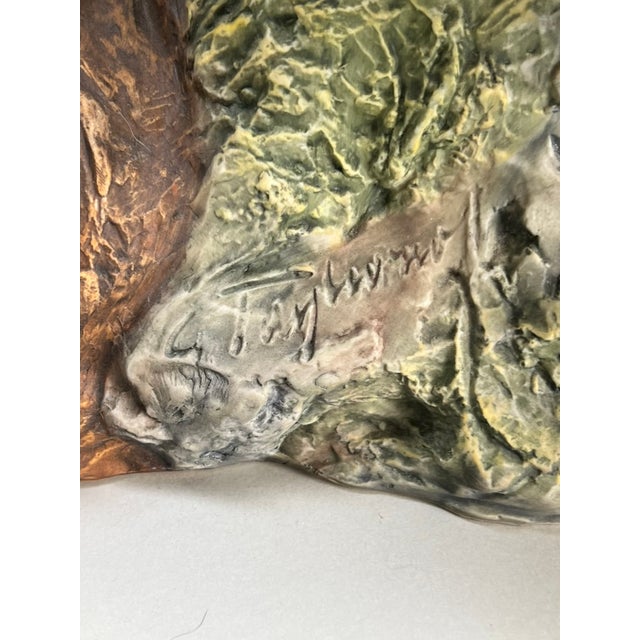 Mid 20th Century Rare Kaiser Porcelain American Bald Eagle Sculpture Limited Edition No. 12/200, W. Germany For Sale - Image 9 of 15