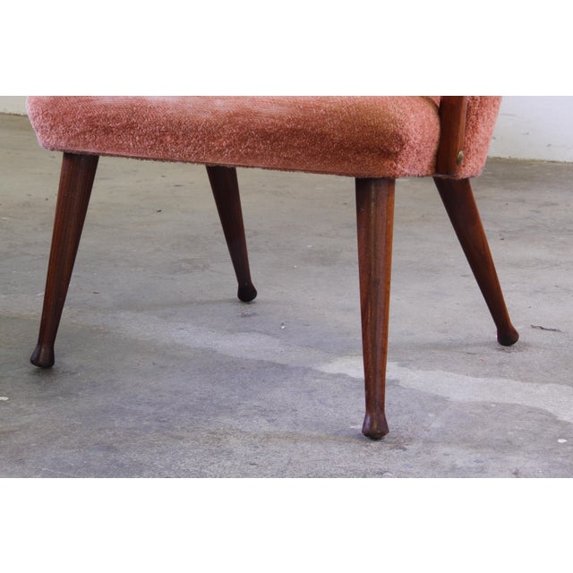 Vintage Scandinavian Teak Organic Chair, 1950 For Sale - Image 6 of 12