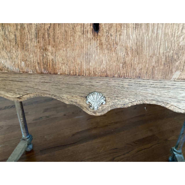 Brown Antique Entry Table For Sale - Image 8 of 11