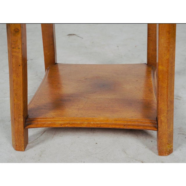 Art Nouveau Antique Art Nouveau Walnut Fern Stand / Pedestal Table, Circa 1900–1915 For Sale - Image 3 of 5