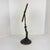 Bronze Art Nouveau Figural Lady Vanity Mirror For Sale - Image 8 of 10