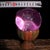 This is a rare and unusual Buddhist relic sphere, described as a "regenerated sarira" containing an etched image of a...