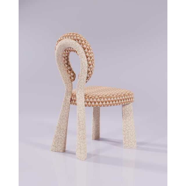 Mary Dining Chairs with Upholstered Legs by Ottiu, Set of 8 For Sale - Image 10 of 11