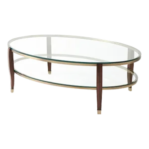 Art Deco Oval Coffee Table