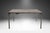 Brown Mid Century Rosewood Chrome Square Milo Baughman Style Coffee Table For Sale - Image 8 of 11