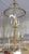 Metal 1990s Large Brass Two Tier 12 Light Beveled Glass Chandelier Lantern For Sale - Image 7 of 10