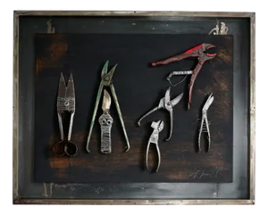 New Realism Style Painting or Sculpture, 1989, Steel