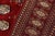 Textile Rustic Bokhara Red/Gray Hand Knotted Wool Rug For Sale - Image 7 of 9