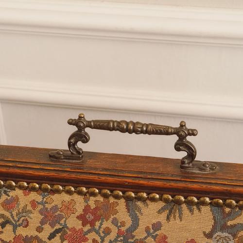 Wood Gründerzeit Historicism Style Chairs in Oak with Tapestry Upholstery, 1890, Set of 6 For Sale - Image 7 of 18
