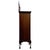 Brown Antique Early 20th Century English Mahogany Cabinet Vitrine For Sale - Image 8 of 14
