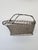 Metal Vintage French Style Metal Wine Baskets or Bottle Holders, 1970s, Set of 2 For Sale - Image 7 of 13