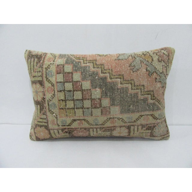 Faded Decorative Pillow Cover For Sale - Image 4 of 4