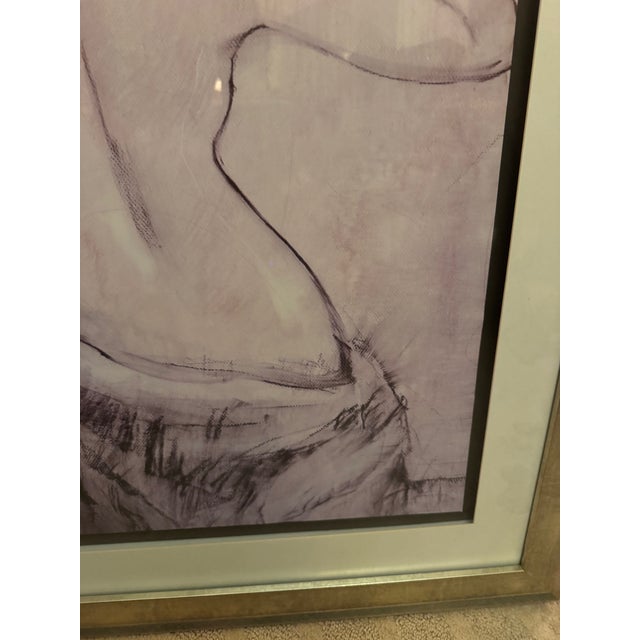 Paper Pair of Framed Figurative Nude Prints by Tim O’Toole for World Art Group For Sale - Image 7 of 8