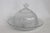 This stunning butter / cheese serving dish is made of pressed glass. This dish features the Indiana Glass Star Band...