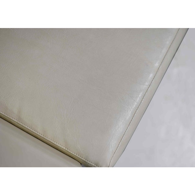 Vintage Contemporary Cream Lounge Chair LSM Collection by David Edward For Sale - Image 10 of 14