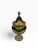 Bring the romance and opulence of Venice into your interior spaces with this jaw-dropping vintage Murano emerald green...