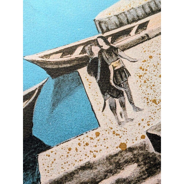 Salvador Dali, the Hand of Dali Removing the Golden Fleece, 1977, Lithograph & Pigment Print For Sale - Image 9 of 11