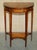 Sheraton Satinwood Demi Lune Console Tables, Set of 2 For Sale - Image 4 of 18