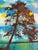 Mid-Century Modern Contemporary Monoprint “Lone Pine” by Sandra Wright For Sale - Image 3 of 3