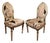 Chairs in Lacquer and Ikat Damask Upholstery, Set of 2 For Sale - Image 18 of 18