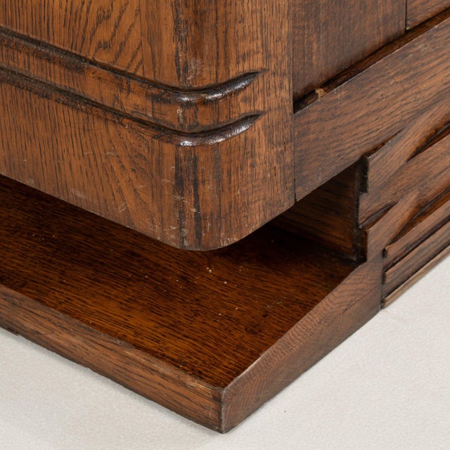 Tan 19th Century France Art Deco Tan Wood Credenzas & Sideboards For Sale - Image 8 of 11