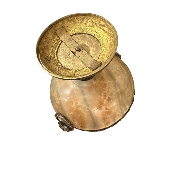 Metal Onyx and Bronze Vase, 1890s For Sale - Image 7 of 8
