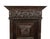 Antique 17th Century Dutch Carved Ebonized Oak Credence Cabinet on Stand 1680 For Sale - Image 13 of 16