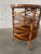 Wood Dessin Fournir Traversa Oval Tiered Side Table by Erika Brunson For Sale - Image 7 of 9