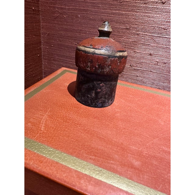 Antique Tibetian Offering Bowl For Sale - Image 4 of 7