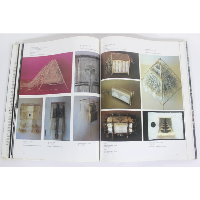 Cream The Art Fabric: Mainstream Hardcover Coffee Table Book With Cream Linen Cover For Sale - Image 8 of 10