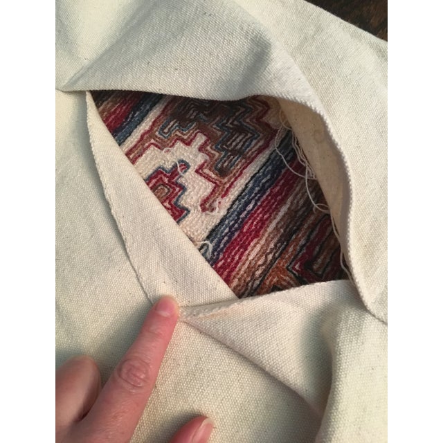 Vintage Southwestern Crewel Pillows - A Pair Chairish
