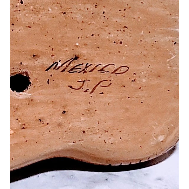 Vintage Tonala Pottery Lion Ca Figurine For Sale In San Francisco - Image 6 of 9