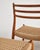 Model 78 Dining Chairs in Teak with Paper Cord Weave by Niels O. Møller for j.l. Møllers, Denmark, 1960s, Set of 6 For Sale - Image 15 of 18
