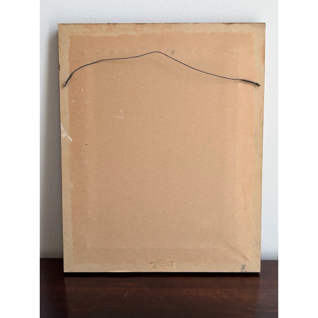 20th Century Floral Still Life Needlepoint -- Framed For Sale - Image 16 of 18