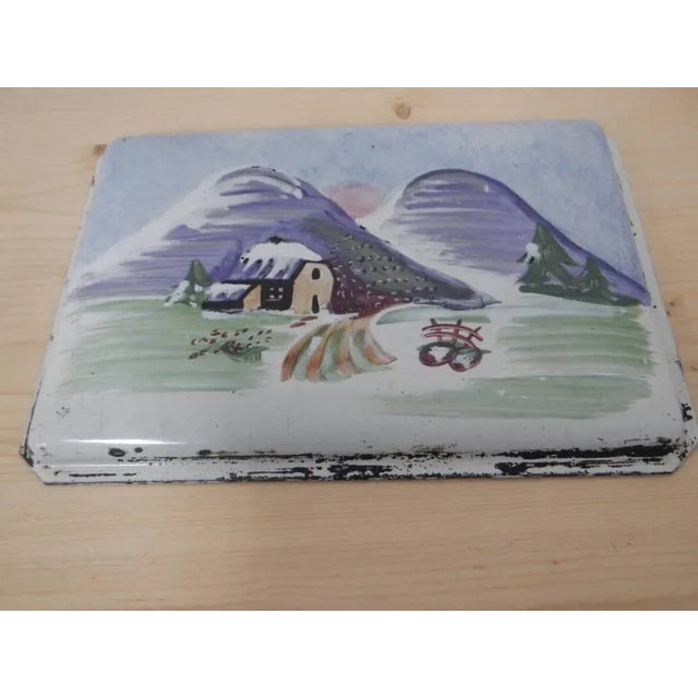 Gray Iron Plaques, 1970s, Set of 2 For Sale - Image 8 of 11